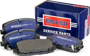 Borg & Beck BBP2805 - Тормозные колодки, дисковые, комплект autospares.lv