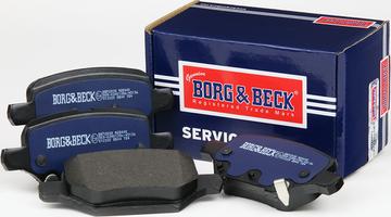 Borg & Beck BBP2838 - Тормозные колодки, дисковые, комплект autospares.lv