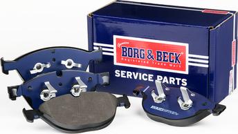 Borg & Beck BBP2828 - Тормозные колодки, дисковые, комплект autospares.lv