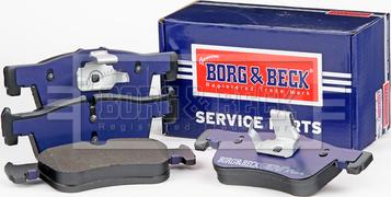 Borg & Beck BBP2346 - Тормозные колодки, дисковые, комплект autospares.lv