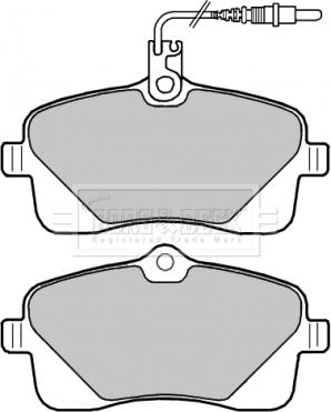 JP Group 4163602519 - Тормозные колодки, дисковые, комплект autospares.lv