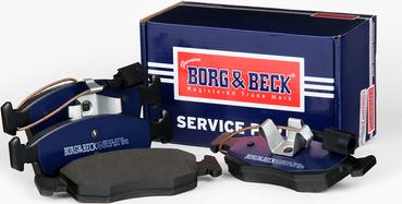 Borg & Beck BBP2310 - Тормозные колодки, дисковые, комплект autospares.lv