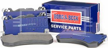 Borg & Beck BBP2385 - Тормозные колодки, дисковые, комплект autospares.lv