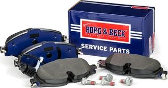 Borg & Beck BBP2381 - Тормозные колодки, дисковые, комплект autospares.lv