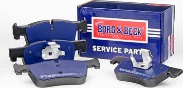 Borg & Beck BBP2334 - Тормозные колодки, дисковые, комплект autospares.lv