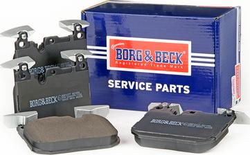 Borg & Beck BBP2377 - Тормозные колодки, дисковые, комплект autospares.lv