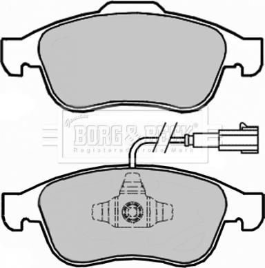 CAR SBB6462 - Тормозные колодки, дисковые, комплект autospares.lv