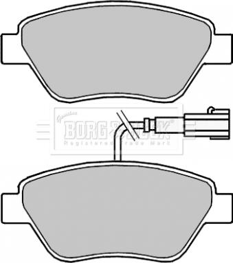 INTERBRAKE PD3281 - Тормозные колодки, дисковые, комплект autospares.lv