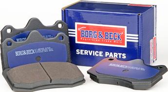 Borg & Beck BBP2259 - Тормозные колодки, дисковые, комплект autospares.lv