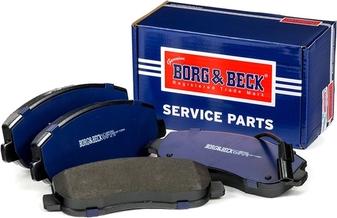 Borg & Beck BBP2266 - Тормозные колодки, дисковые, комплект autospares.lv