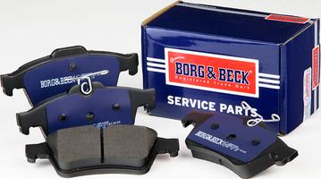 Borg & Beck BBP2288 - Тормозные колодки, дисковые, комплект autospares.lv