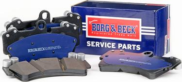 Borg & Beck BBP2236 - Тормозные колодки, дисковые, комплект autospares.lv