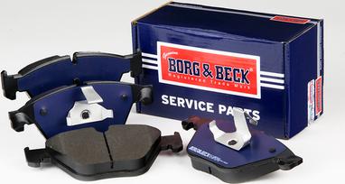 Borg & Beck BBP2277 - Тормозные колодки, дисковые, комплект autospares.lv