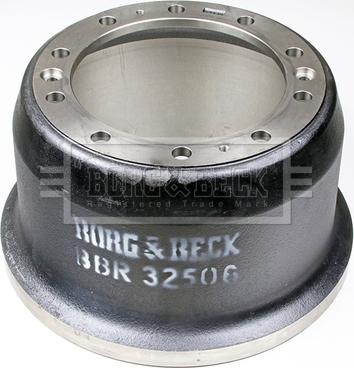 Borg & Beck BBR32506 - Тормозной барабан autospares.lv