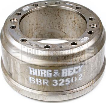 Borg & Beck BBR32502 - Тормозной барабан autospares.lv
