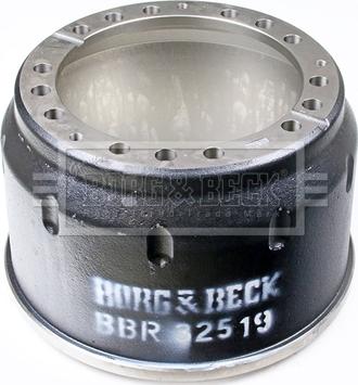 Borg & Beck BBR32519 - Тормозной барабан autospares.lv