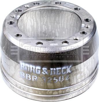 Borg & Beck BBR32582 - Тормозной барабан autospares.lv