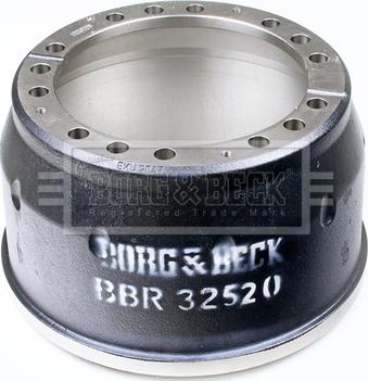 Borg & Beck BBR32520 - Тормозной барабан autospares.lv