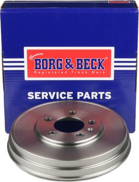 Borg & Beck BBR7283 - Тормозной барабан autospares.lv