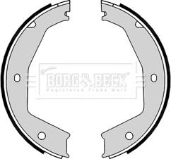 Borg & Beck BBS6441 - Комплект тормозов, ручник, парковка autospares.lv