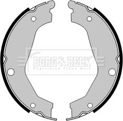 Borg & Beck BBS6457 - Комплект тормозов, ручник, парковка autospares.lv