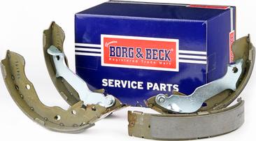 Borg & Beck BBS6465 - Комплект тормозных колодок, барабанные autospares.lv