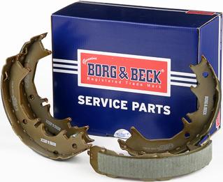 Borg & Beck BBS6462 - Комплект тормозов, ручник, парковка autospares.lv