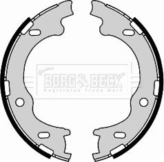 Borg & Beck BBS6400 - Комплект тормозов, ручник, парковка autospares.lv