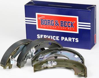 Borg & Beck BBS6416 - Комплект тормозов, ручник, парковка autospares.lv