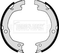 Borg & Beck BBS6422 - Комплект тормозов, ручник, парковка autospares.lv