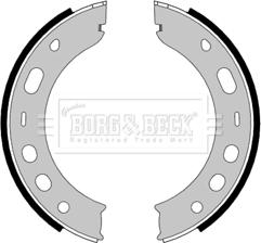 Borg & Beck BBS6477 - Комплект тормозов, ручник, парковка autospares.lv