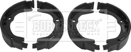 Borg & Beck BBS6501 - Комплект тормозов, ручник, парковка autospares.lv