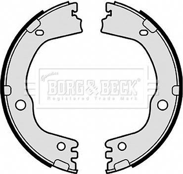 Borg & Beck BBS6512 - Комплект тормозов, ручник, парковка autospares.lv