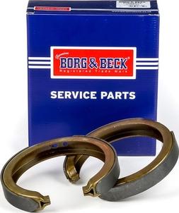 Borg & Beck BBS6525 - Комплект тормозов, ручник, парковка autospares.lv
