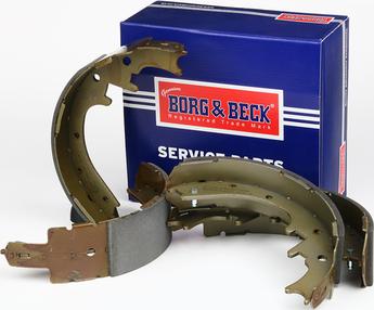 Borg & Beck BBS6528 - Комплект тормозных колодок, барабанные autospares.lv