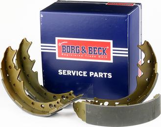 Borg & Beck BBS6044 - Комплект тормозных колодок, барабанные autospares.lv