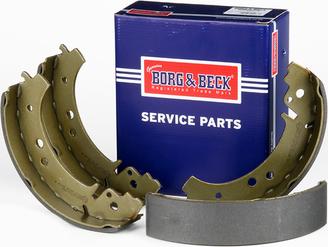 Borg & Beck BBS6075 - Комплект тормозных колодок, барабанные autospares.lv