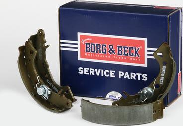 Borg & Beck BBS6142 - Комплект тормозных колодок, барабанные autospares.lv