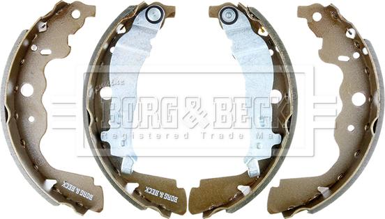 Borg & Beck BBS6399 - Комплект тормозных колодок, барабанные autospares.lv