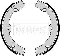 Borg & Beck BBS6396 - Комплект тормозов, ручник, парковка autospares.lv