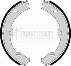Borg & Beck BBS6393 - Комплект тормозов, ручник, парковка autospares.lv