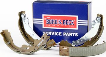 Borg & Beck BBS6356 - Комплект тормозных колодок, барабанные autospares.lv