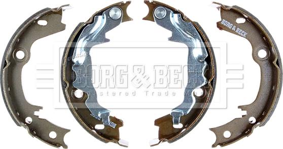 Borg & Beck BBS6381 - Комплект тормозов, ручник, парковка autospares.lv