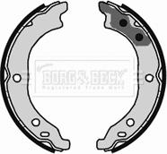 Borg & Beck BBS6388 - Комплект тормозов, ручник, парковка autospares.lv