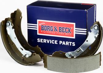 Borg & Beck BBS6339 - Комплект тормозных колодок, барабанные autospares.lv