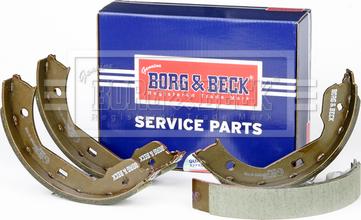 Borg & Beck BBS6332 - Комплект тормозов, ручник, парковка autospares.lv