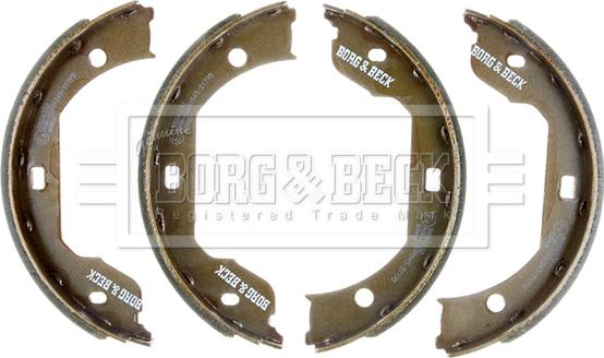 Borg & Beck BBS6332 - Комплект тормозов, ручник, парковка autospares.lv