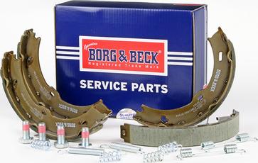 Borg & Beck BBS6371 - Комплект тормозов, ручник, парковка autospares.lv