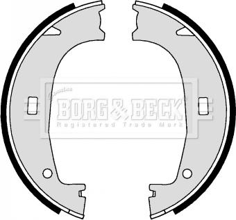 Borg & Beck BBS6246 - Комплект тормозов, ручник, парковка autospares.lv