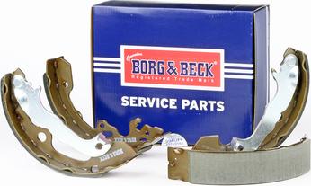 Borg & Beck BBS6266 - Комплект тормозных колодок, барабанные autospares.lv